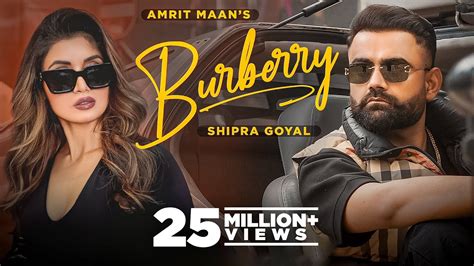 burberry djpunjab|amrit maan burberry.